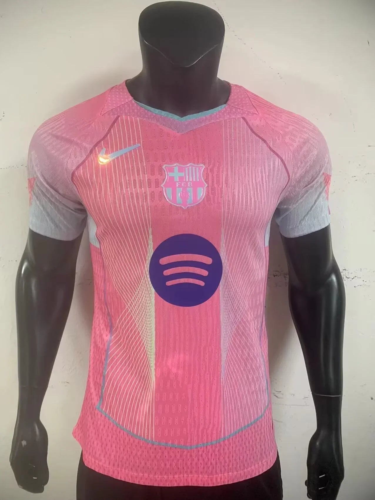 Barcelona Special Edition Player Version Jersey Pink 2025/26