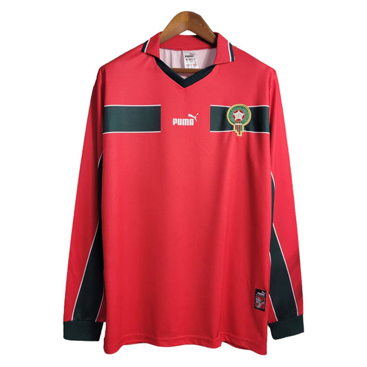 Morocco Retro 1998 Away Jersey - Long Sleeve