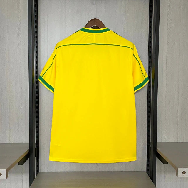 Brazil 1998/99 Retro Jersey - RONALDO #9