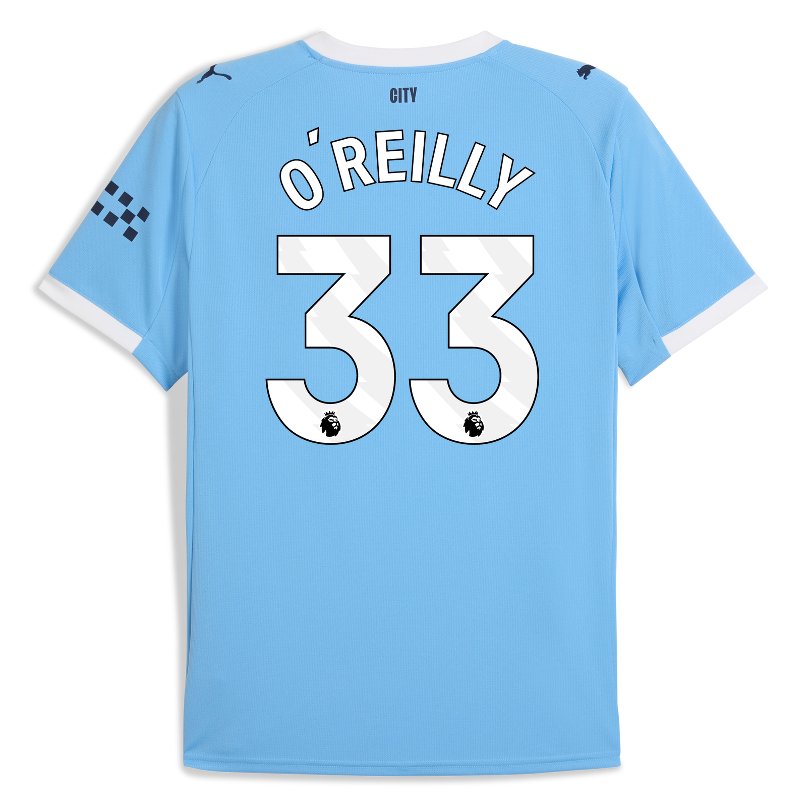 Manchester City Home Jersey 2025/26 - O'REILLY #33