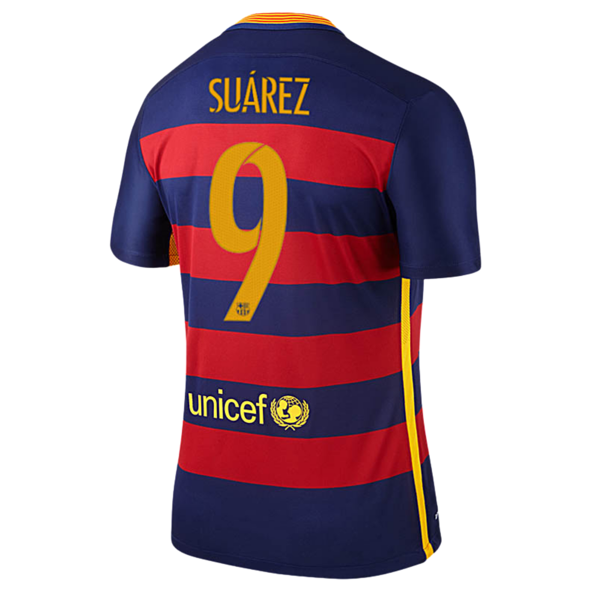 Barcelona 2015/16 Jersey - Luis Suárez #9