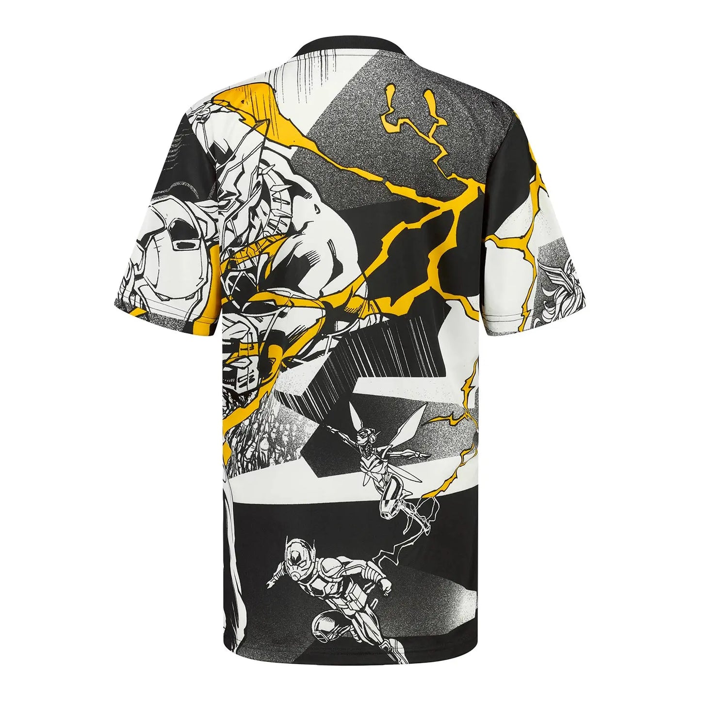 Real Madrid Adidas x Marvel Warm Up Shirt 25/26 White/Black