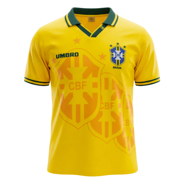 Brazil Retro 1994 Home Jersey