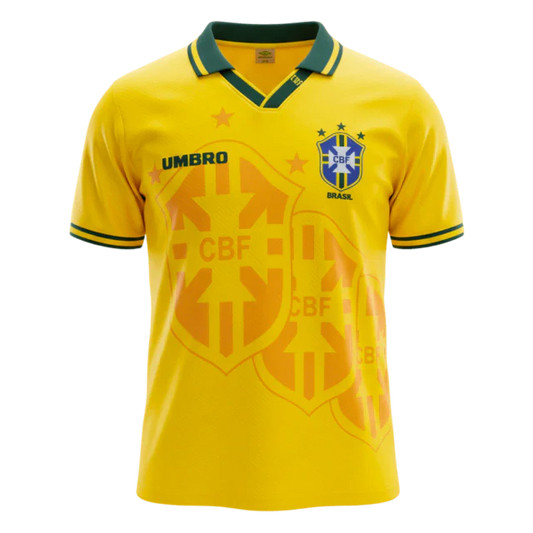 Brazil Retro 1994 Home Jersey