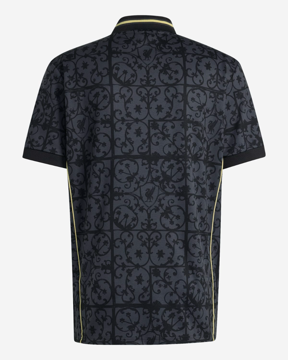 Liverpool adidas 25/26 LFSTLR Tee Black & Gold