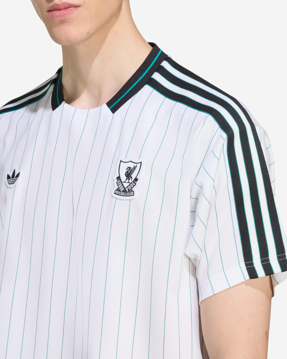 Liverpool adidas 25/26 Icons Jersey White