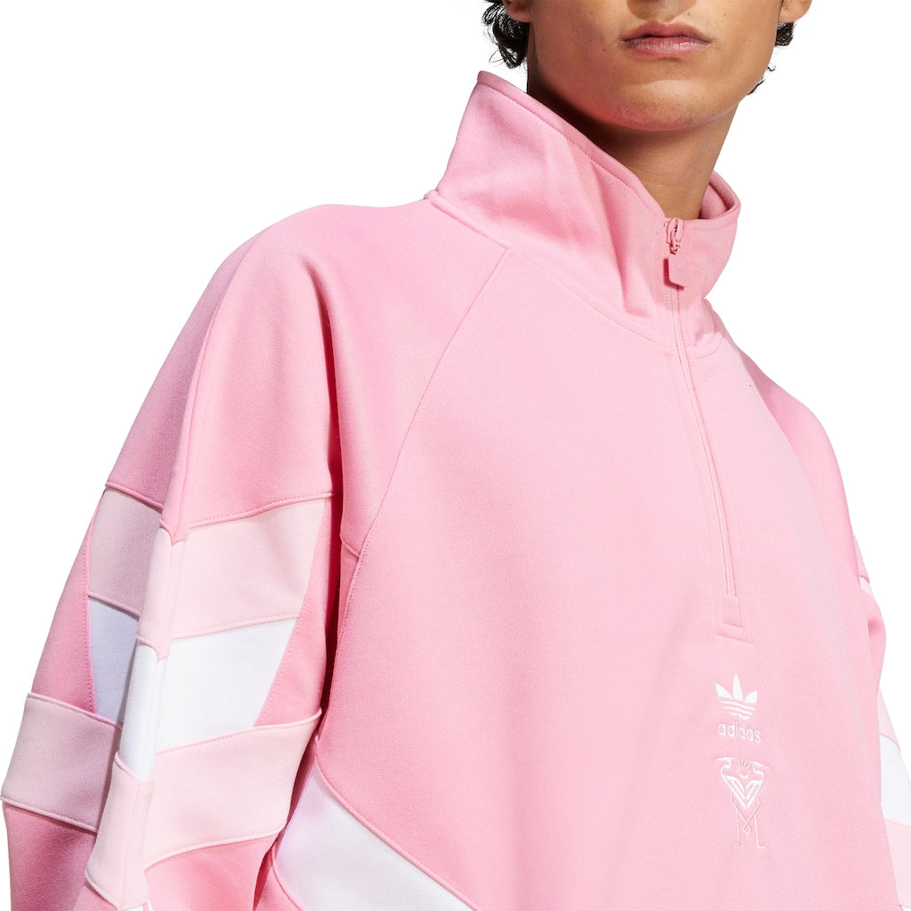 Inter Miami Light Pink Culturewear Collection Half-Zip Top