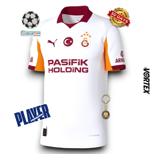 Galatasaray Player Away Jersey 2025/26 - With Sponsors
